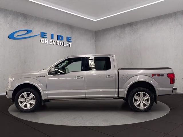 2020 Silver Metallic Ford F-150 Platinum 4X4 Truck
