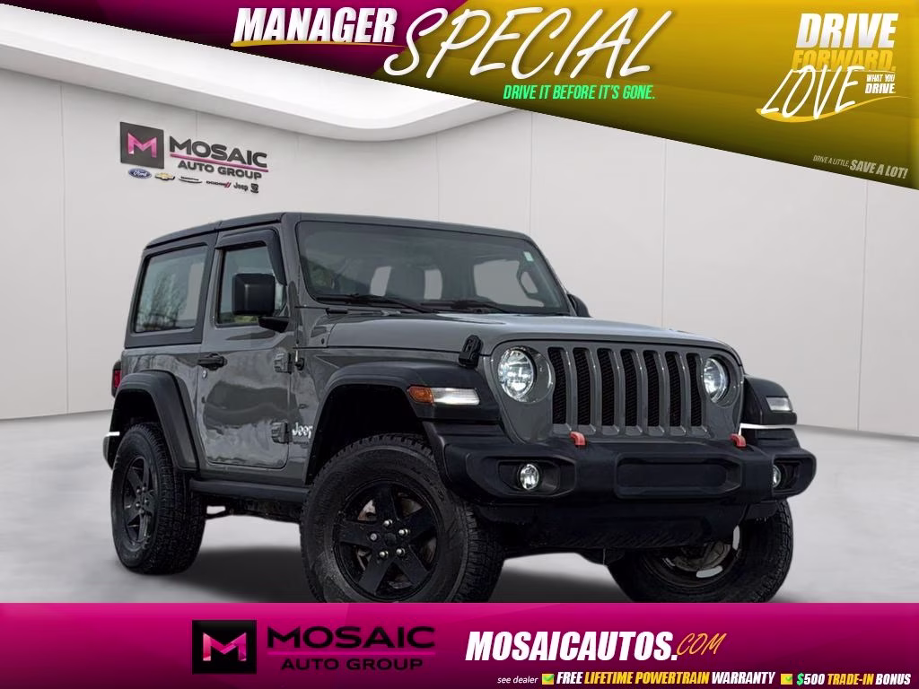 2021 Sting-Gray Clearcoat Jeep Wrangler Sport 4X4 SUV