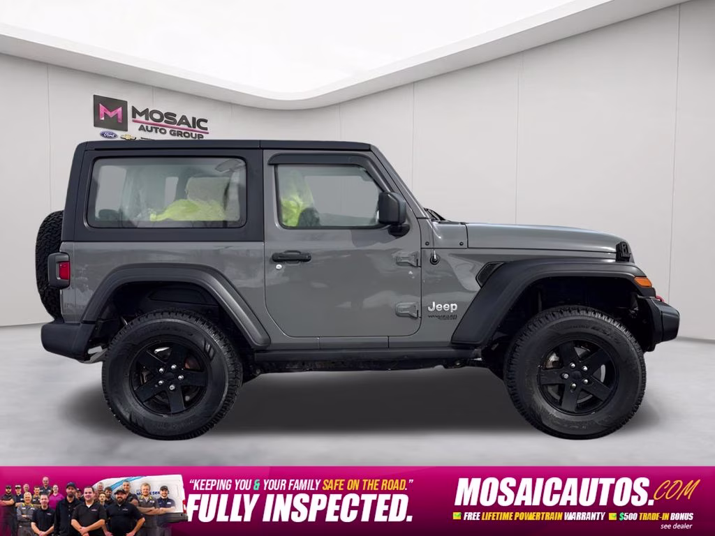 2021 Sting-Gray Clearcoat Jeep Wrangler Sport 4X4 SUV