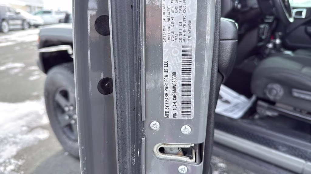 2021 Sting-Gray Clearcoat Jeep Wrangler Sport 4X4 SUV