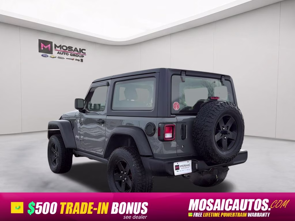 2021 Sting-Gray Clearcoat Jeep Wrangler Sport 4X4 SUV