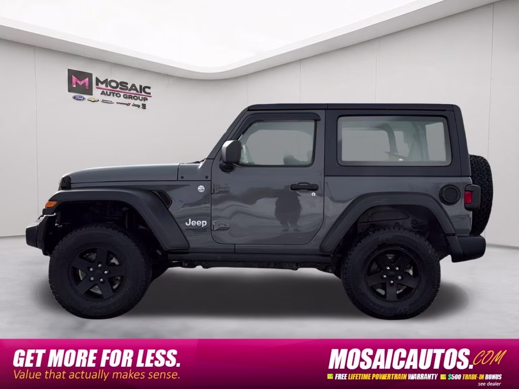 2021 Sting-Gray Clearcoat Jeep Wrangler Sport 4X4 SUV
