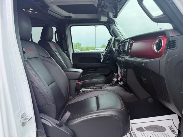 2023 Bright White Clearcoat Jeep Wrangler Rubicon 4X4 SUV