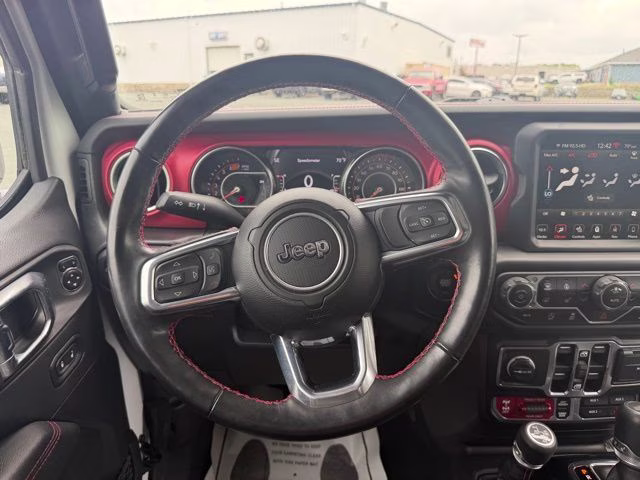 2023 Bright White Clearcoat Jeep Wrangler Rubicon 4X4 SUV