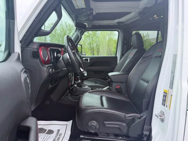 2023 Bright White Clearcoat Jeep Wrangler Rubicon 4X4 SUV