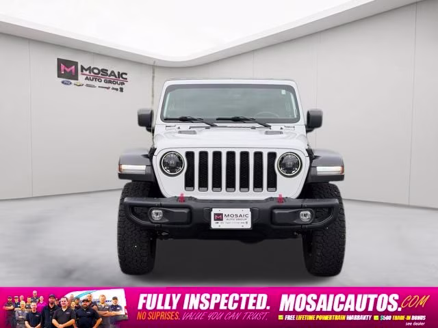 2023 Bright White Clearcoat Jeep Wrangler Rubicon 4X4 SUV
