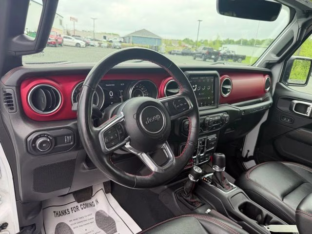 2023 Bright White Clearcoat Jeep Wrangler Rubicon 4X4 SUV