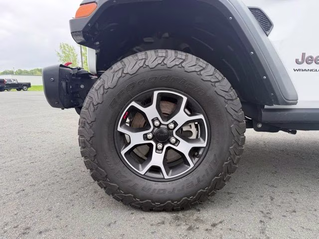 2023 Bright White Clearcoat Jeep Wrangler Rubicon 4X4 SUV