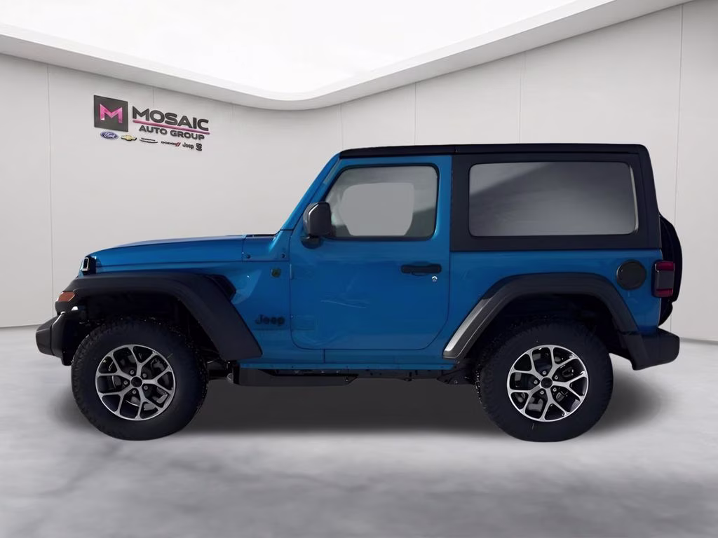 2026 Hydro Blue Pearl Coat Jeep Wrangler Sport S Convenience Group 4X4 SUV