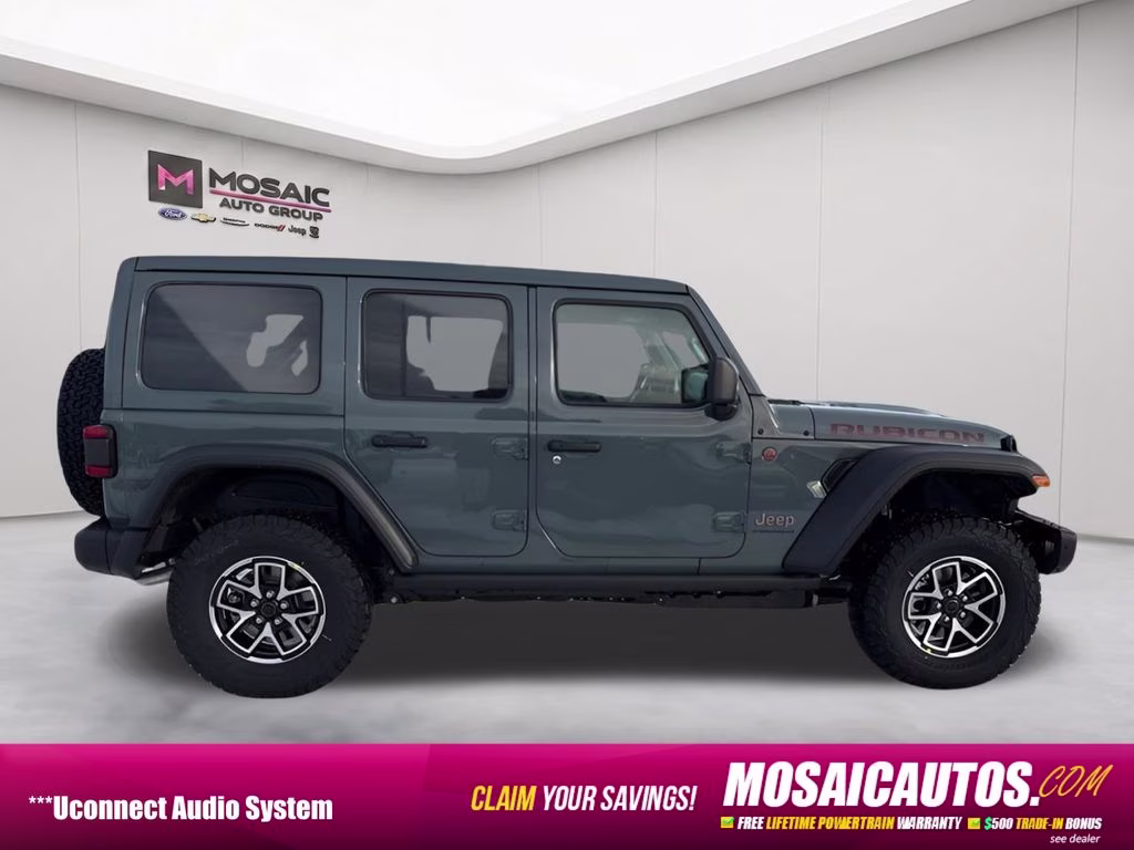 2026 Anvil Clear Coat Jeep Wrangler Rubicon Convenience Group 4X4 SUV