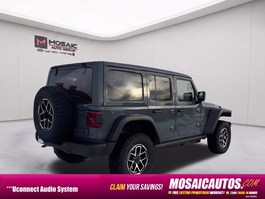 2026 Anvil Clear Coat Jeep Wrangler Rubicon Convenience Group 4X4 SUV