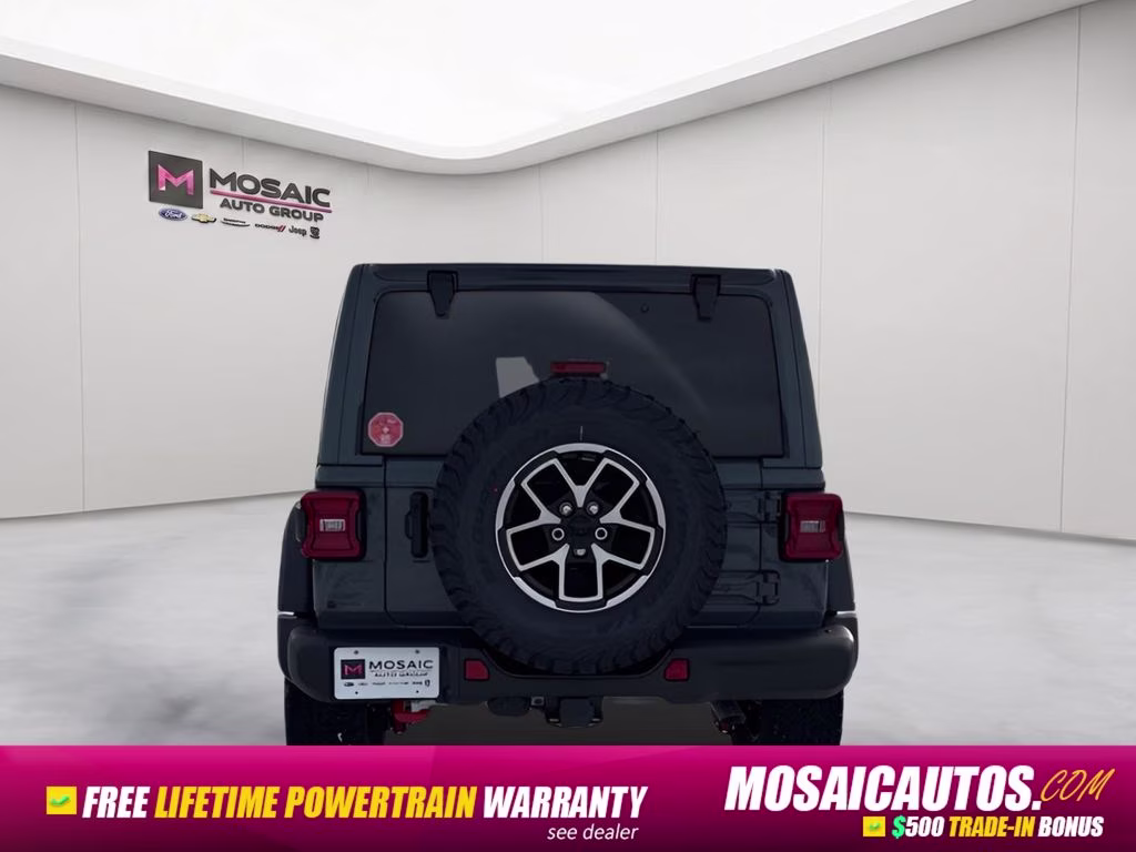 2026 Anvil Clear Coat Jeep Wrangler Rubicon Convenience Group 4X4 SUV