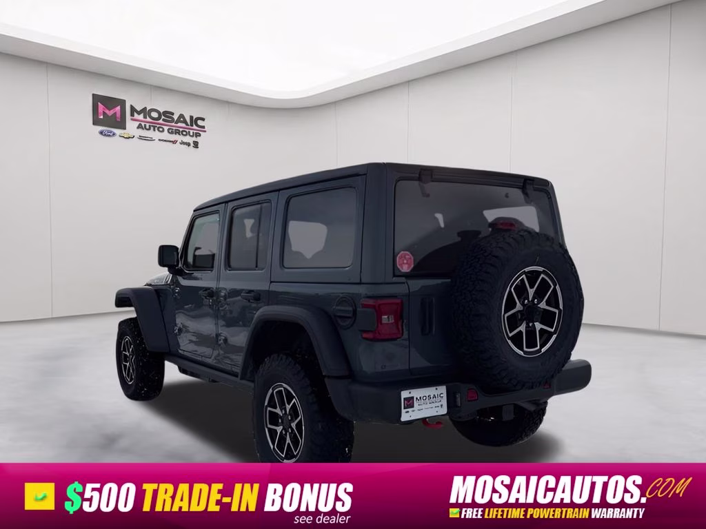 2026 Anvil Clear Coat Jeep Wrangler Rubicon Convenience Group 4X4 SUV