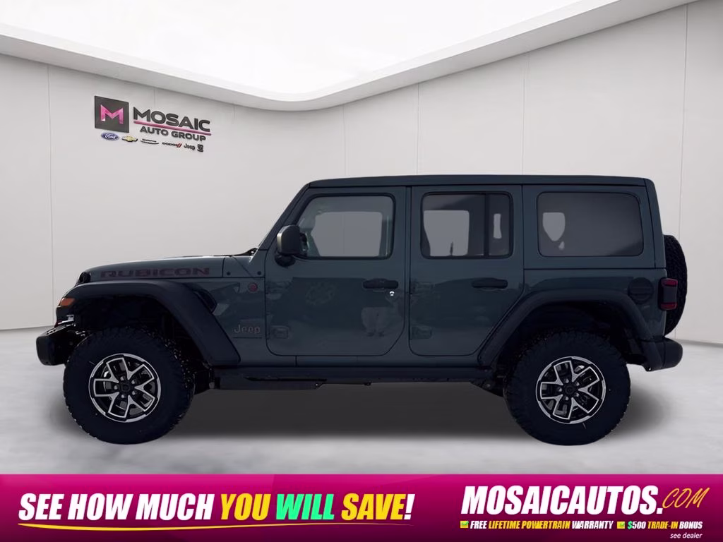 2026 Anvil Clear Coat Jeep Wrangler Rubicon Convenience Group 4X4 SUV