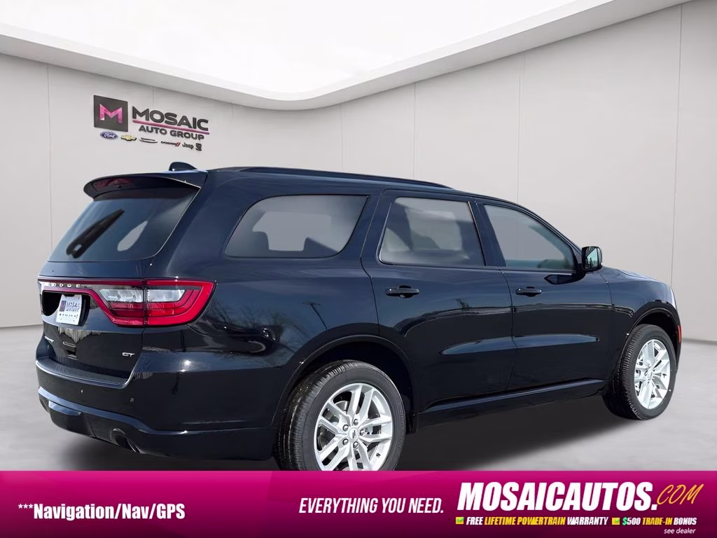 2026 DB Black Crystal Clearcoat Dodge Durango GT Plus AWD SUV