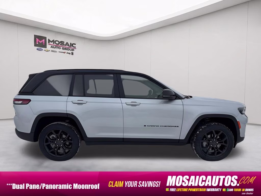 2025 Silver Zynith Jeep Grand Cherokee Limited Blackout Model 4X4 SUV