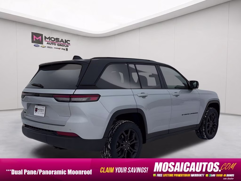 2025 Silver Zynith Jeep Grand Cherokee Limited Blackout Model 4X4 SUV