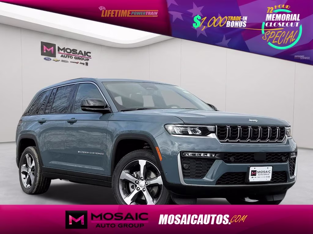 2026 Steel Blue Jeep Grand Cherokee Limited 4X4 SUV