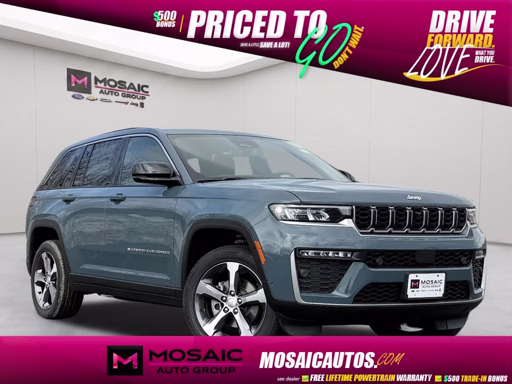 2026 Steel Blue Jeep Grand Cherokee Limited 4X4 SUV