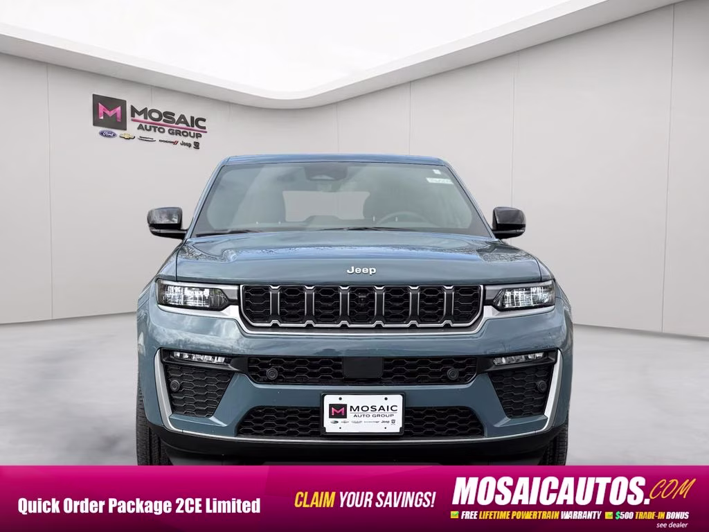 2026 Steel Blue Jeep Grand Cherokee Limited 4X4 SUV