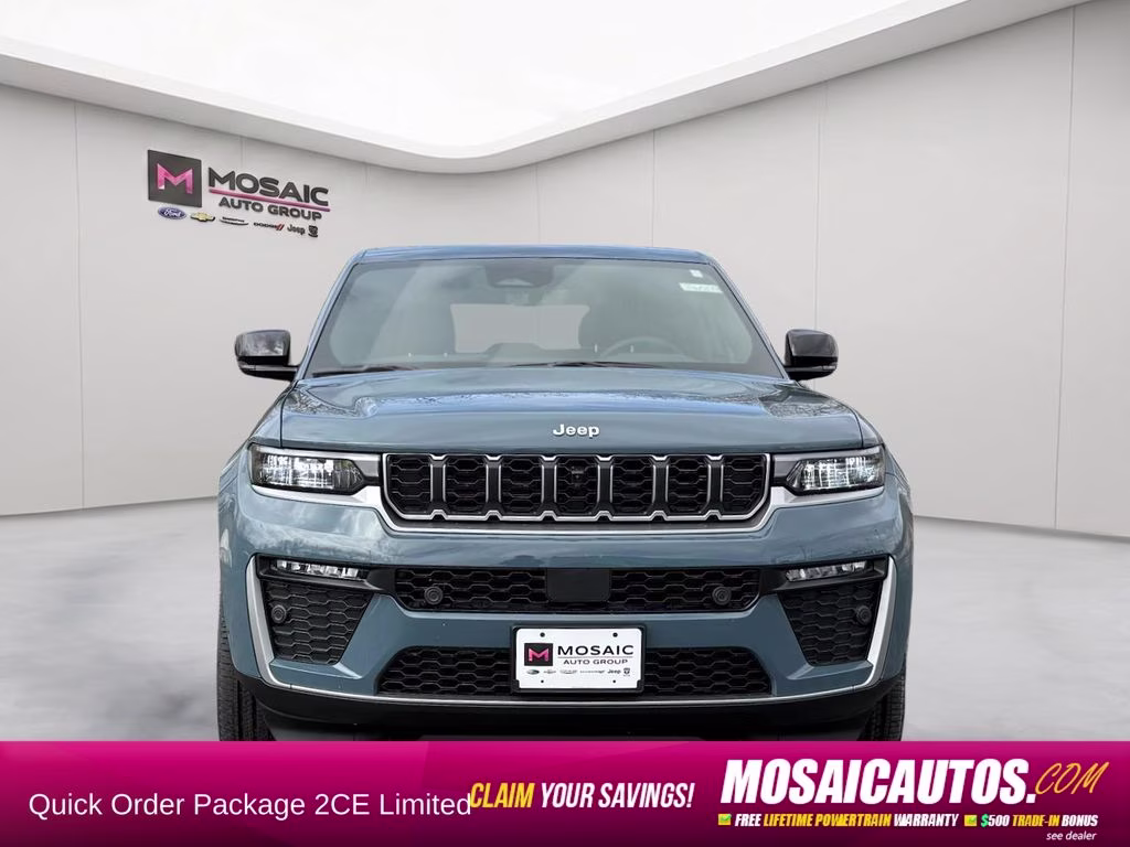 2026 Steel Blue Jeep Grand Cherokee Limited 4X4 SUV