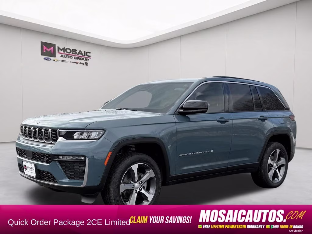 2026 Steel Blue Jeep Grand Cherokee Limited 4X4 SUV