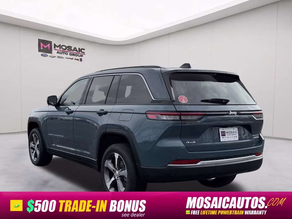 2026 Steel Blue Jeep Grand Cherokee Limited 4X4 SUV