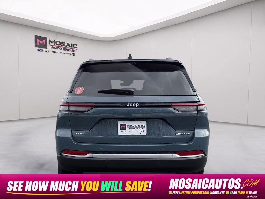 2026 Steel Blue Jeep Grand Cherokee Limited 4X4 SUV
