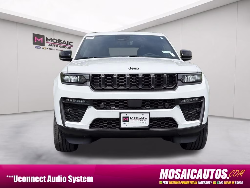 2026 Bright White Clearcoat Jeep Grand Cherokee 4X4 SUV