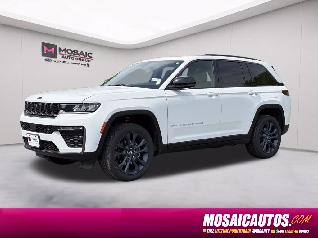 2026 Bright White Clearcoat Jeep Grand Cherokee 4X4 SUV