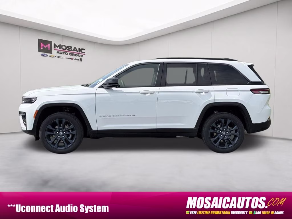2026 Bright White Clearcoat Jeep Grand Cherokee 4X4 SUV