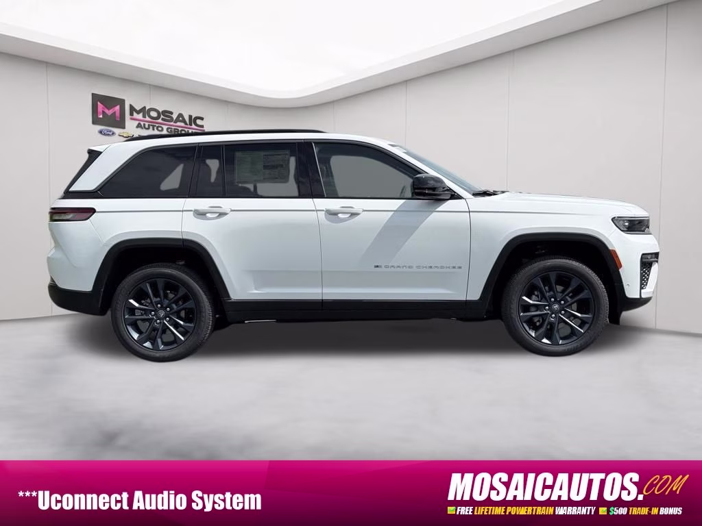 2026 Bright White Clearcoat Jeep Grand Cherokee 4X4 SUV
