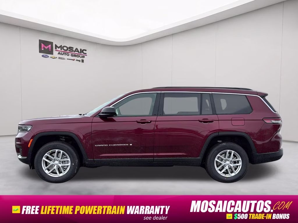 2026 Velvet Red Pearlcoat Jeep Grand Cherokee L Laredo 4X4 SUV