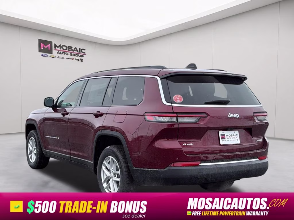 2026 Velvet Red Pearlcoat Jeep Grand Cherokee L Laredo 4X4 SUV