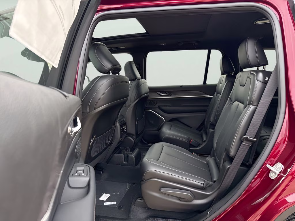 2025 Velvet Red Pearlcoat Jeep Grand Cherokee L Limited Black Appearance Package 4X4 SUV