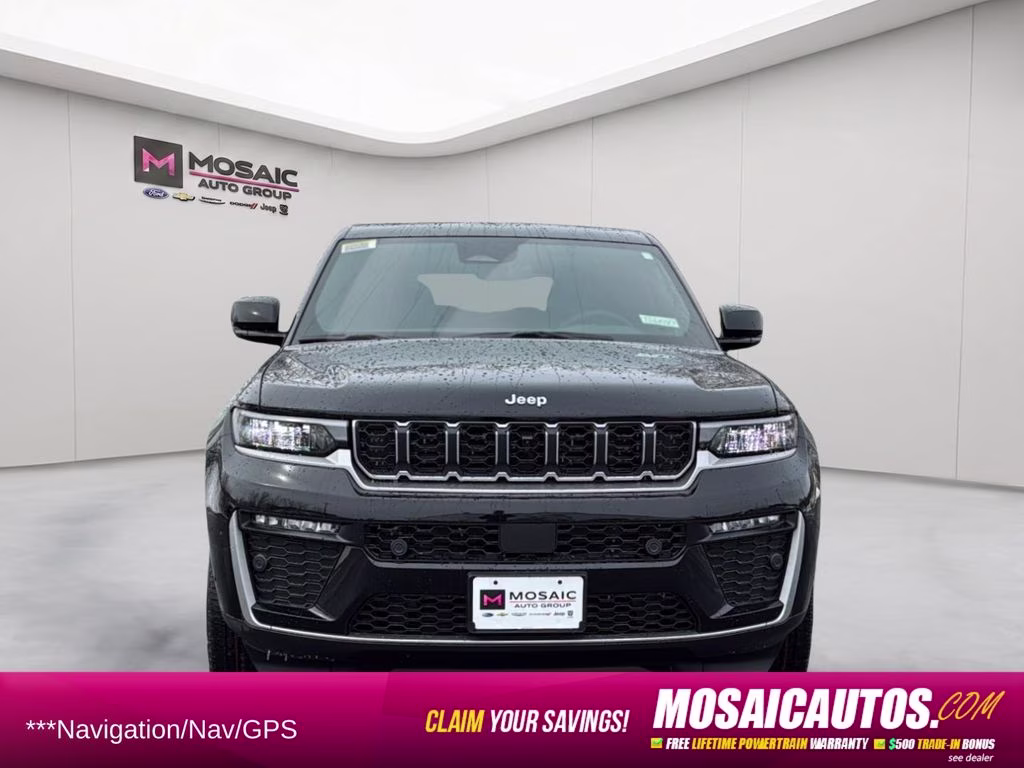 2026 Diamond Black Crystal Pearlcoat Jeep Grand Cherokee L Limited 4X4 SUV