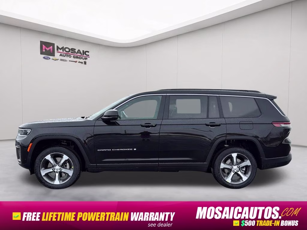 2026 Diamond Black Crystal Pearlcoat Jeep Grand Cherokee L Limited 4X4 SUV