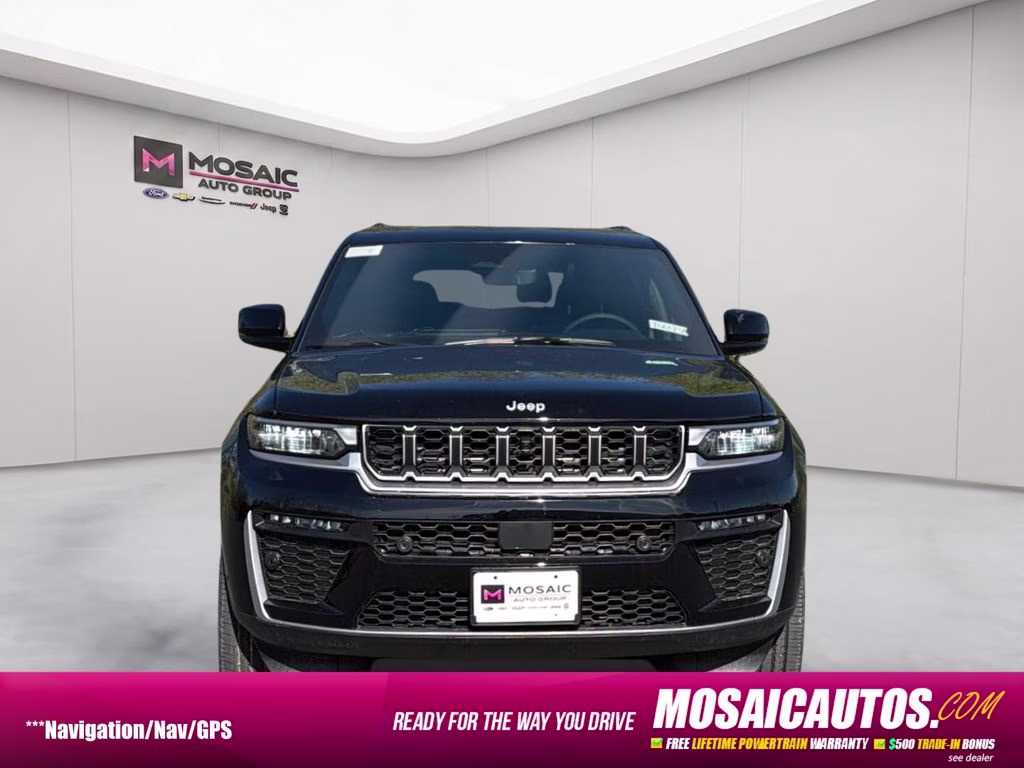 2026 Diamond Black Crystal Pearlcoat Jeep Grand Cherokee L Limited 4X4 SUV
