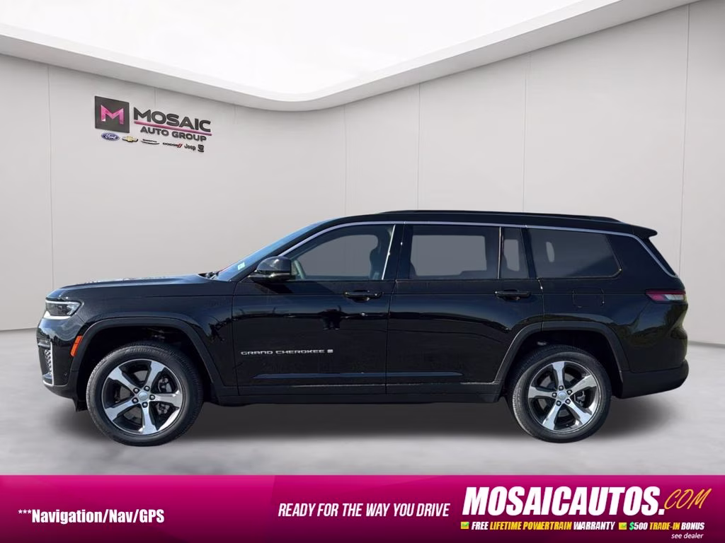 2026 Diamond Black Crystal Pearlcoat Jeep Grand Cherokee L Limited 4X4 SUV