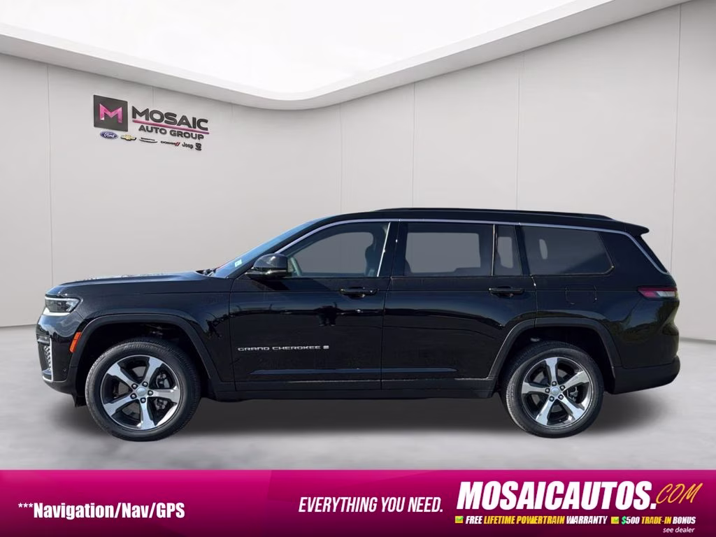2026 Diamond Black Crystal Pearlcoat Jeep Grand Cherokee L Limited 4X4 SUV