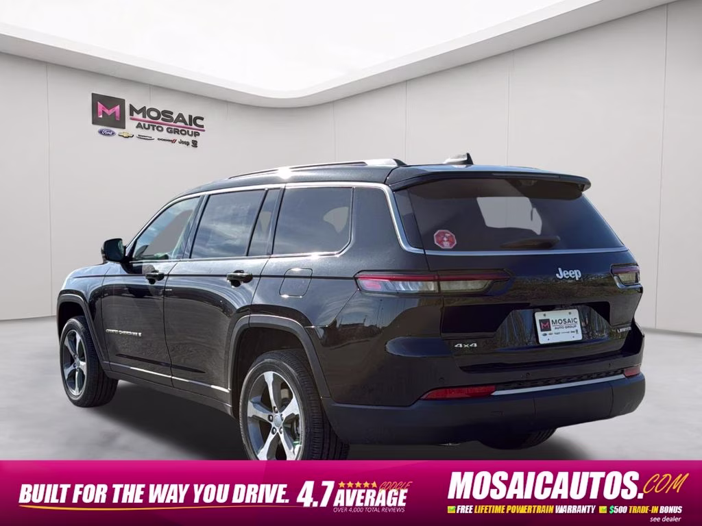 2026 Diamond Black Crystal Pearlcoat Jeep Grand Cherokee L Limited 4X4 SUV
