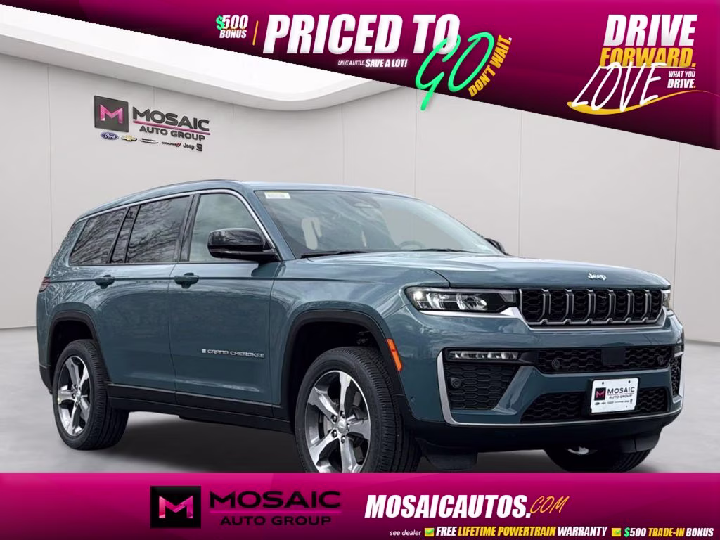 2026 Steel Blue Jeep Grand Cherokee L Limited 4X4 SUV