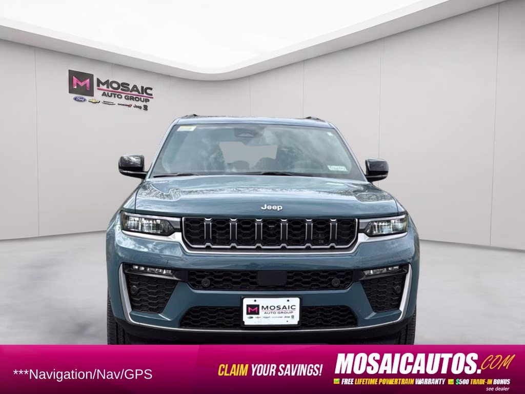 2026 Steel Blue Jeep Grand Cherokee L Limited 4X4 SUV