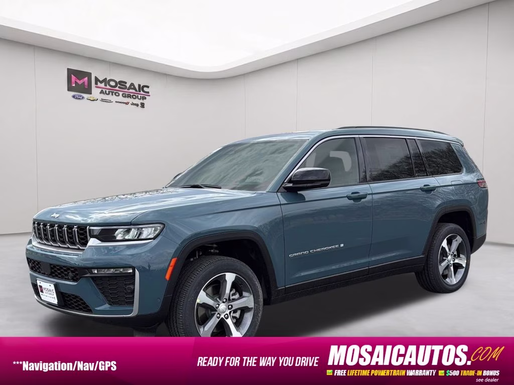 2026 Steel Blue Jeep Grand Cherokee L Limited 4X4 SUV