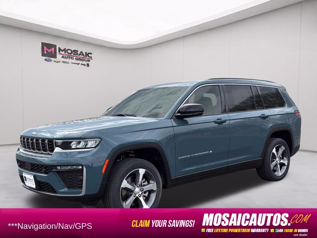 2026 Steel Blue Jeep Grand Cherokee L Limited 4X4 SUV