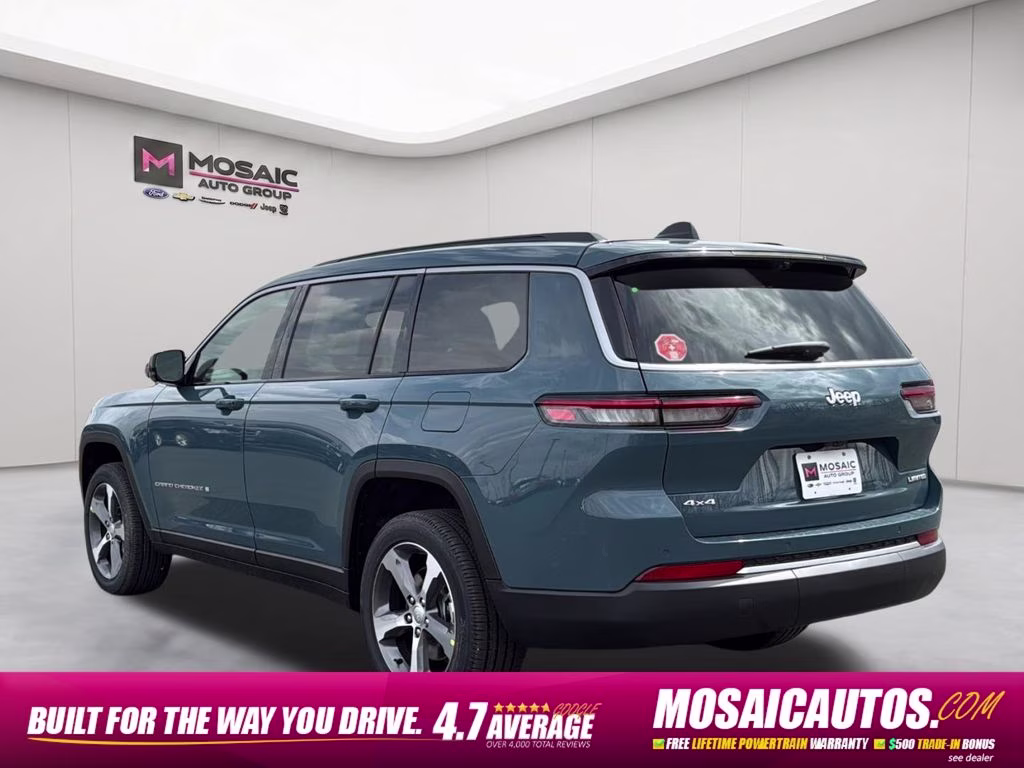 2026 Steel Blue Jeep Grand Cherokee L Limited 4X4 SUV