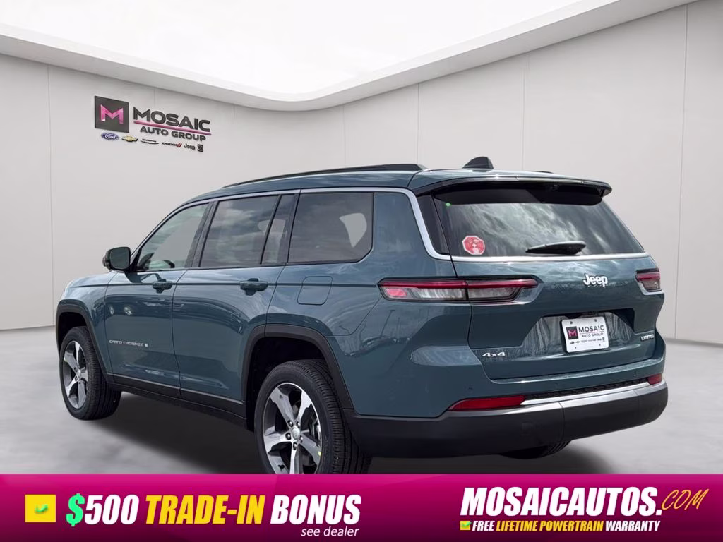 2026 Steel Blue Jeep Grand Cherokee L Limited 4X4 SUV
