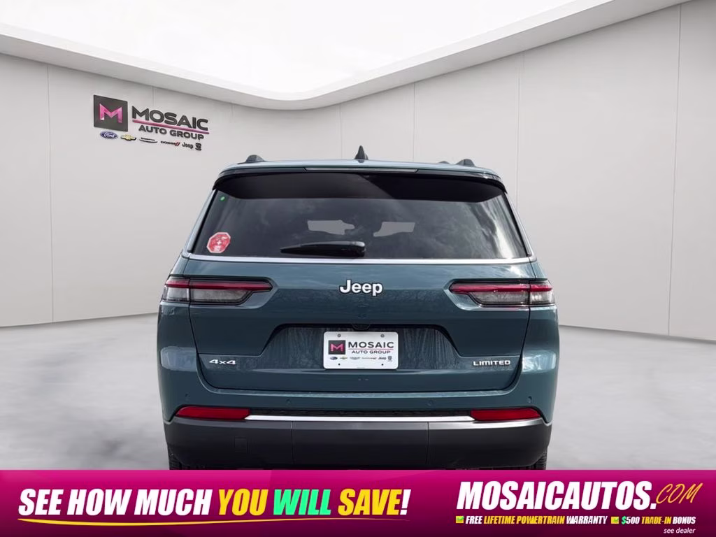 2026 Steel Blue Jeep Grand Cherokee L Limited 4X4 SUV