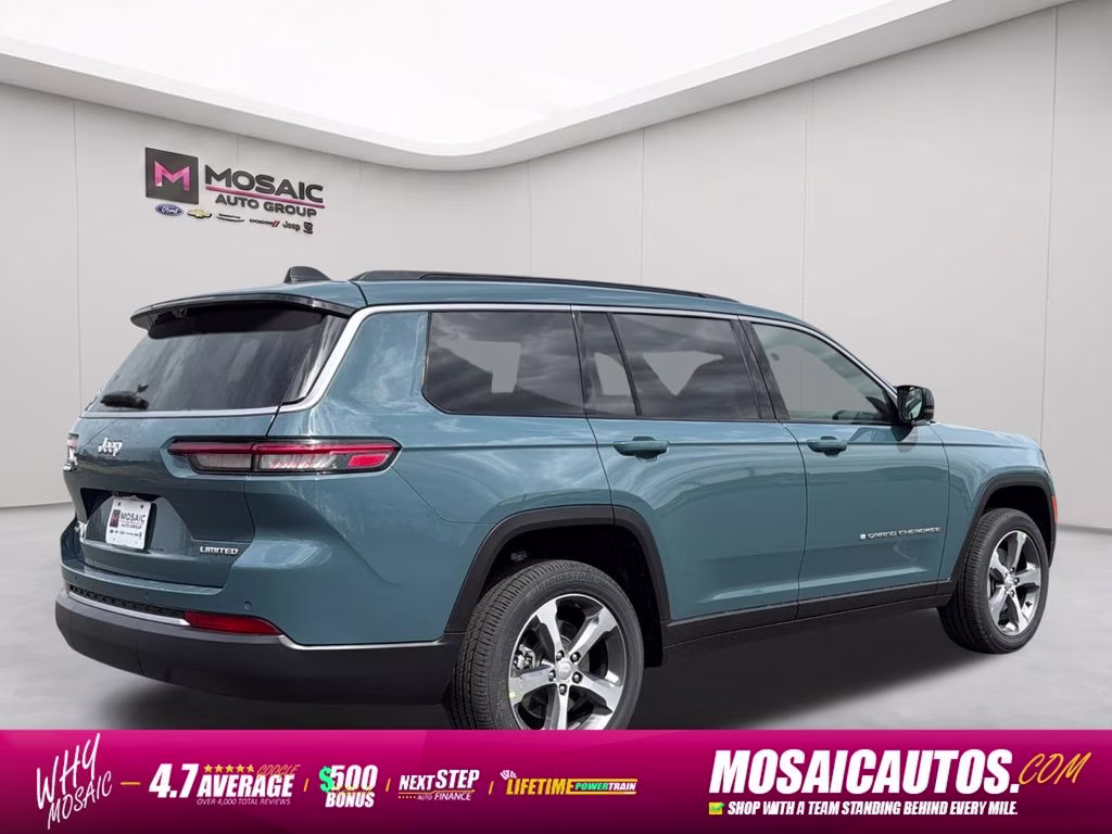 2026 Steel Blue Jeep Grand Cherokee L Limited 4X4 SUV