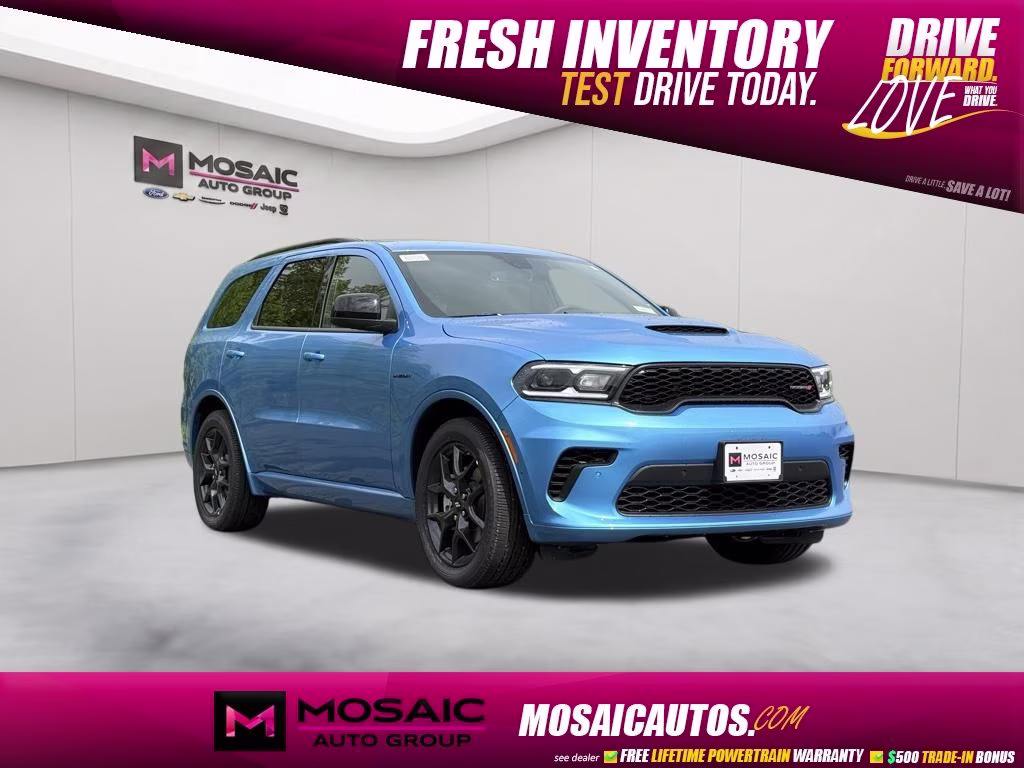2026 B5 Blue Dodge Durango GT HEMI V8 AWD SUV